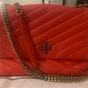 Red Tory Birch Kira Chevron Bag.